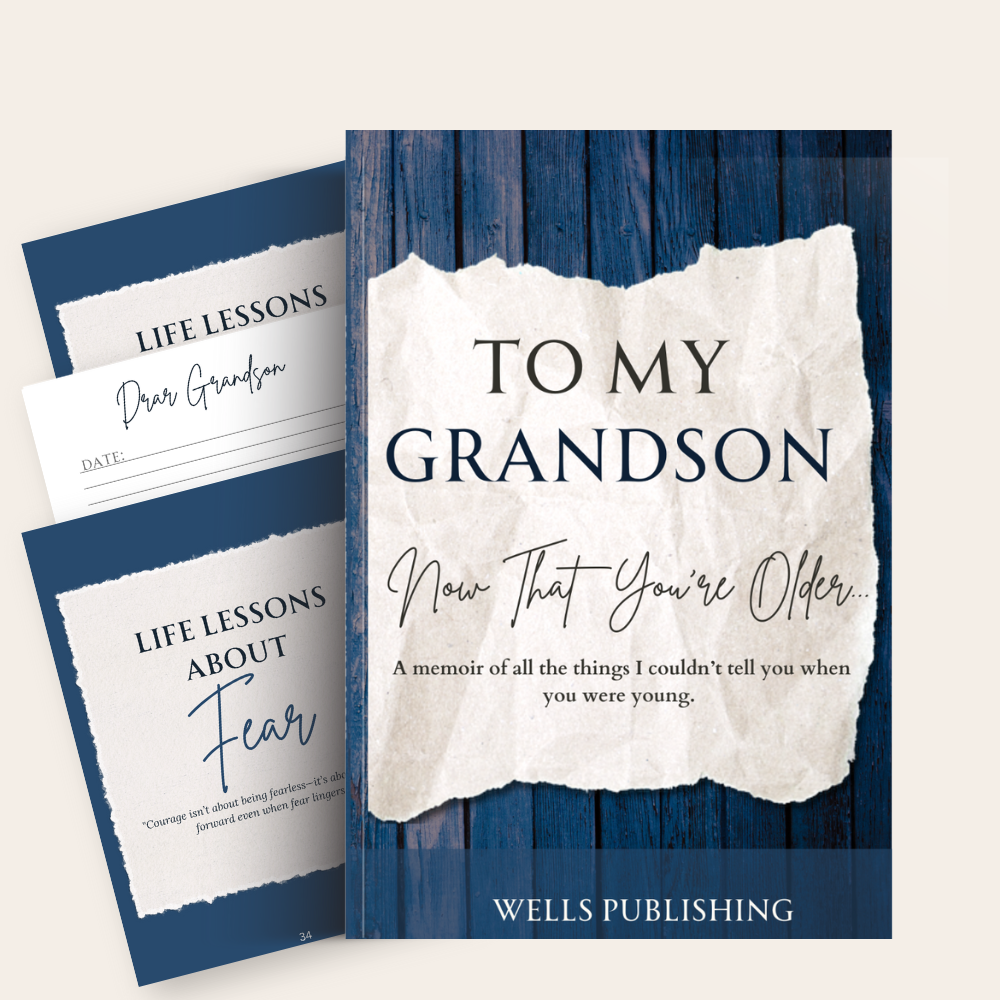 To My Grndson, Now That You're Older, Letters to My Son Journal (Includes Digital Copy)